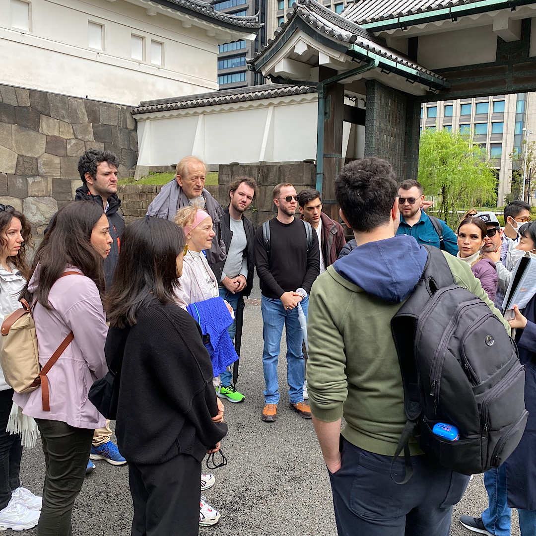 at Otemon gate